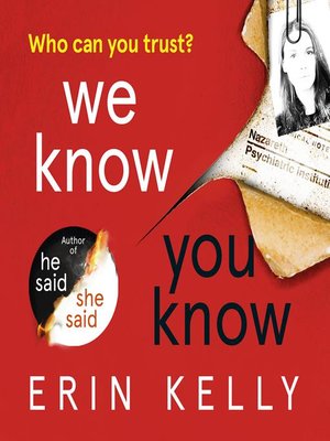 cover image of We Know You Know